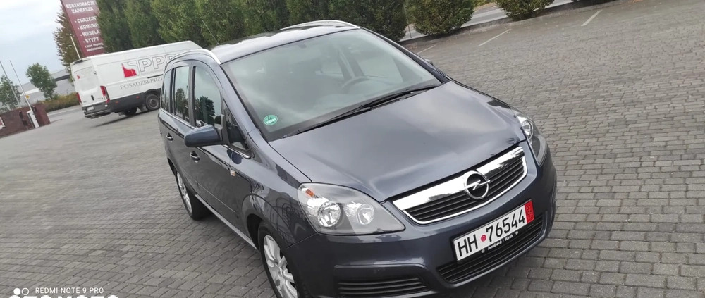 Opel Zafira cena 14999 przebieg: 167000, rok produkcji 2008 z Swarzędz małe 301